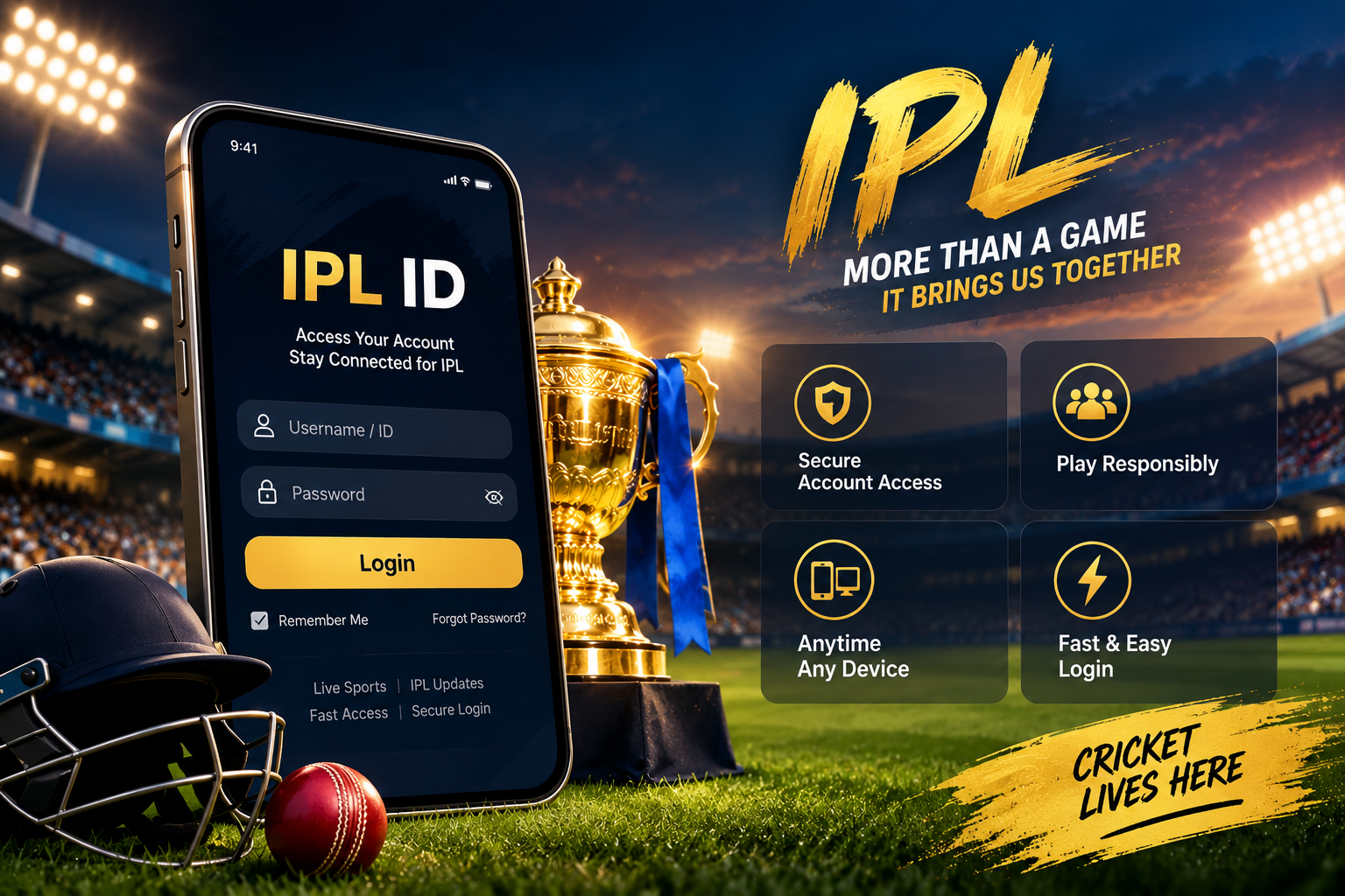 Reddywin365 IPL account information