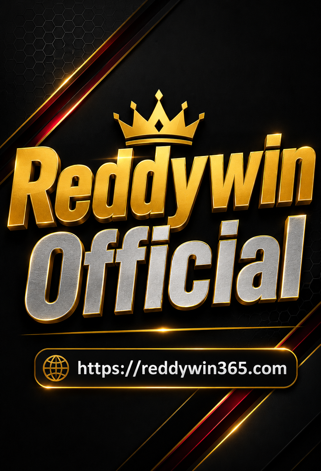 Reddywin official account and platform preview